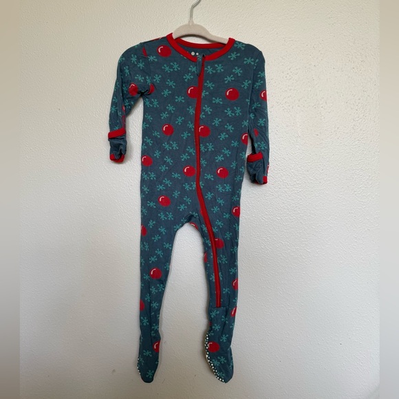 Kickee Pants Other - KicKee Pants Bamboo One-Piece Zipper Footed Pajamas Convertible